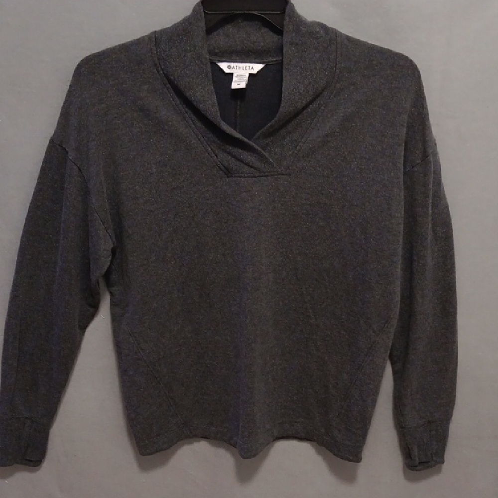 Aletha Charcoal Cowl Neck Sweater